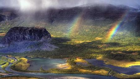瑞典北博滕省萨勒克国家公园