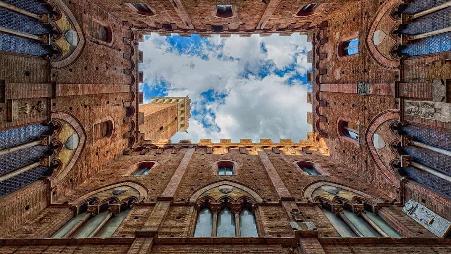 意大利托斯卡纳，锡耶纳市政厅