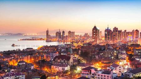 青岛夜景