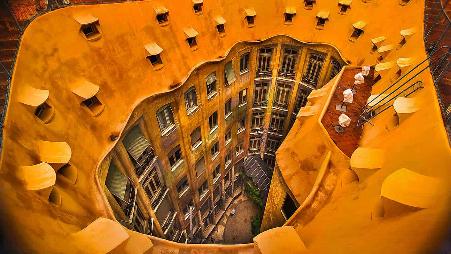 西班牙，巴塞罗那，米拉之家