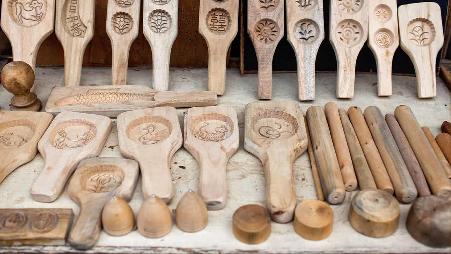 【今日中秋】各式各样的月饼模具，浙江