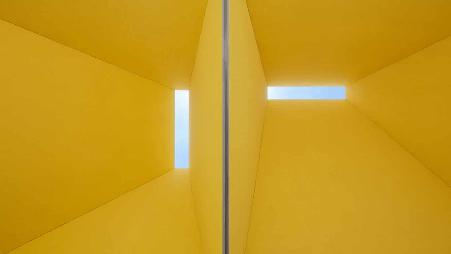 Webb教堂公园里一个建筑的室内吊顶，达拉斯，德克萨斯州