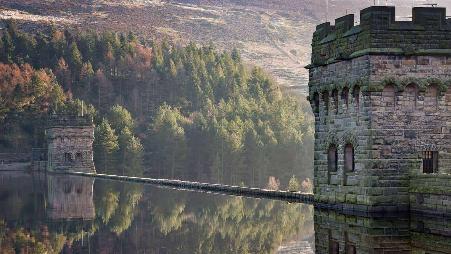 德文特水库，英国德比郡