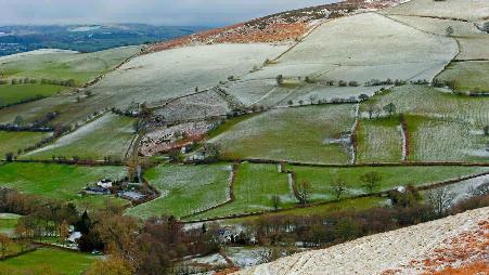 威尔士中部的波厄斯郡