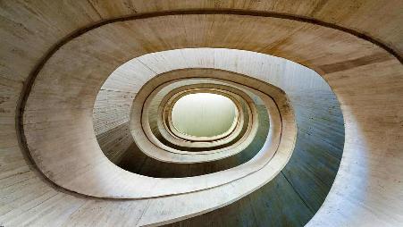 索菲亚王后艺术歌剧院的内部，西班牙巴伦西亚