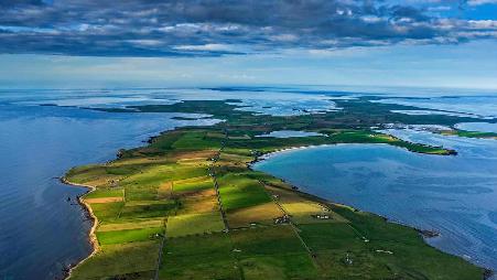 桑迪岛和北海，苏格兰