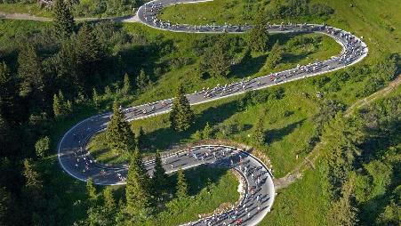 多洛米蒂自行车马拉松比赛，意大利