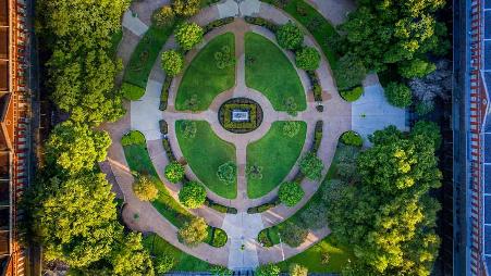 新奥尔良法国区的杰克逊广场，路易斯安那州