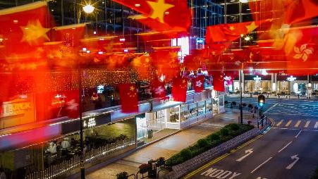 【今日香港回归纪念日/建党节】庆祝香港回归21周年，中国