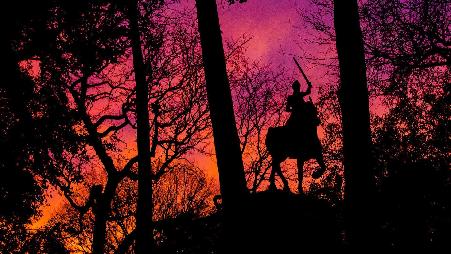 曼哈顿河滨公园中的圣女贞德纪念碑