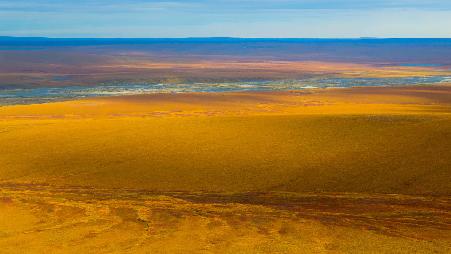 美国阿拉斯加北坡区的伊维沙克河