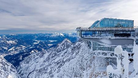 位于德国最高的山上