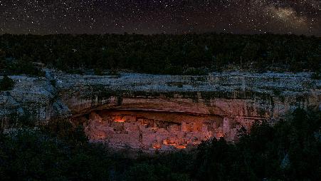 梅萨维德国家公园的悬崖宫，美国