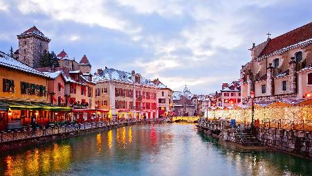 法国阿尔卑斯山的明珠