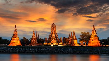 皇家寺庙的废墟