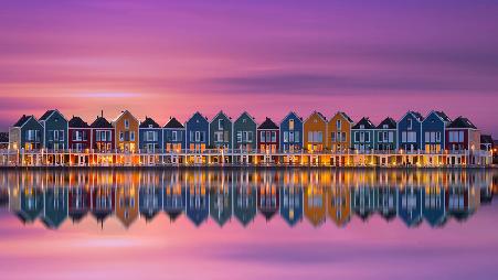 豪滕镇的彩虹屋, 荷兰