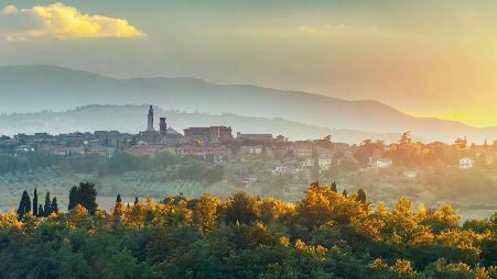 托斯卡纳的皮恩扎镇, 意大利