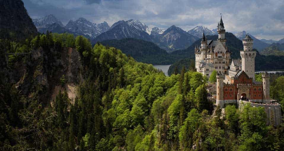 德国巴伐利亚的新天鹅堡