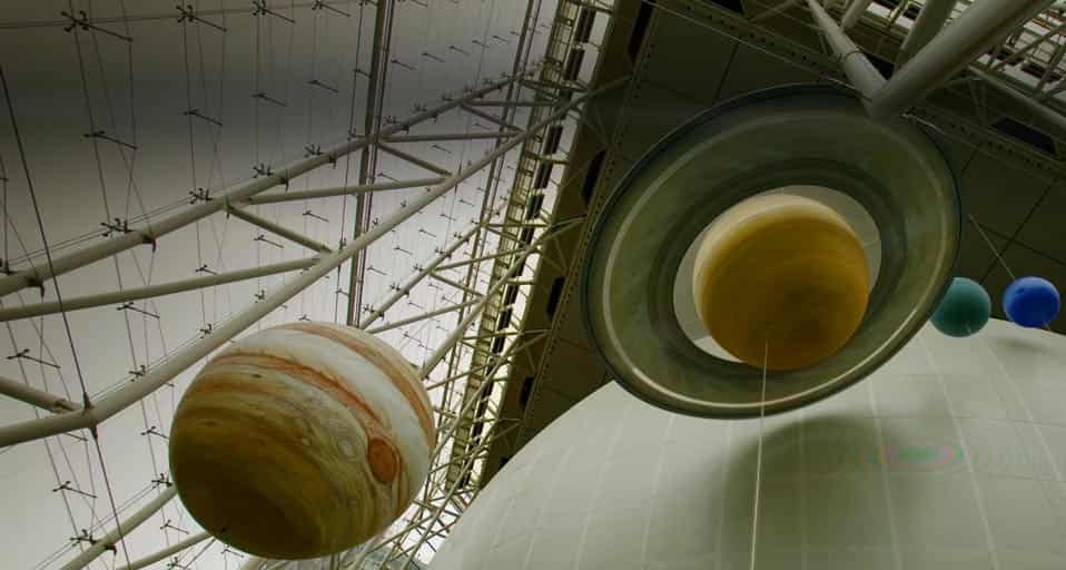 美国纽约自然历史博物馆的天文馆