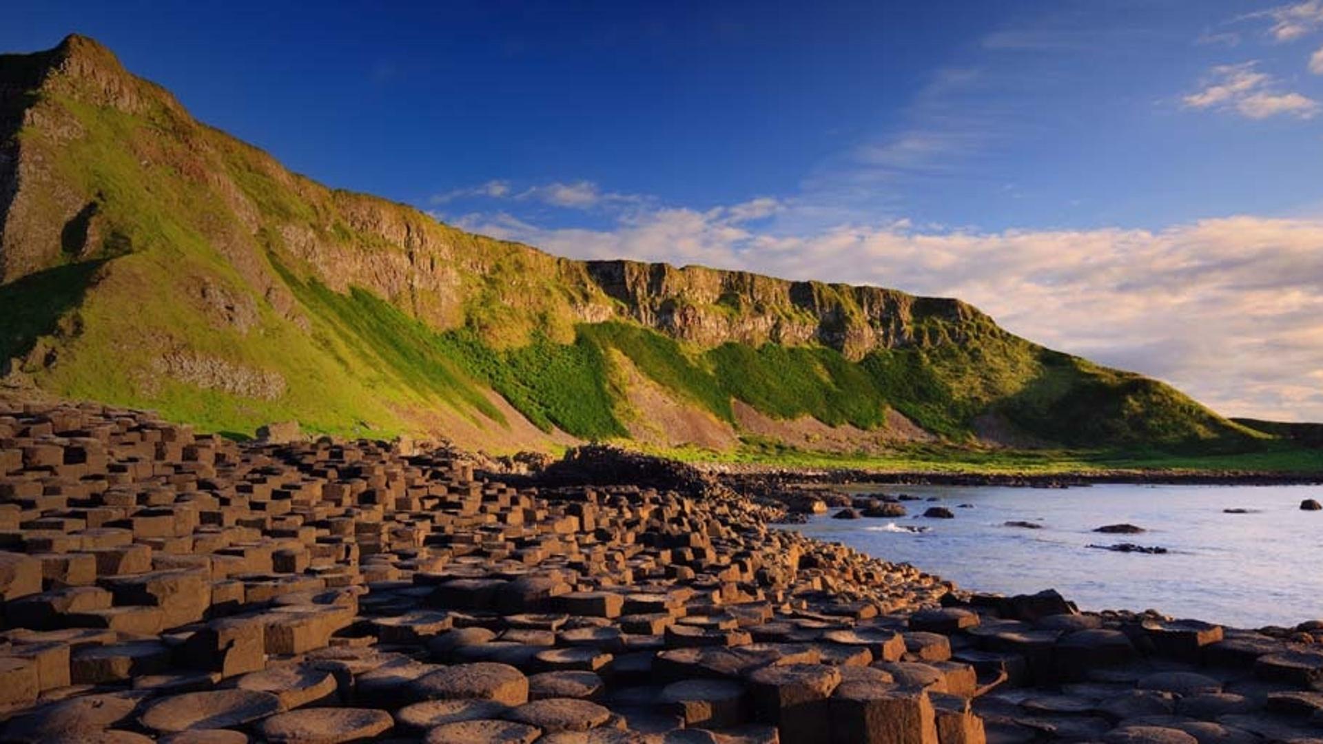 英国北爱尔兰安特里姆郡巨人之路