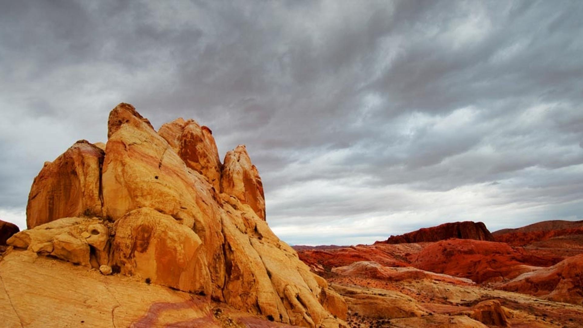 美国内华达州的火焰谷公园