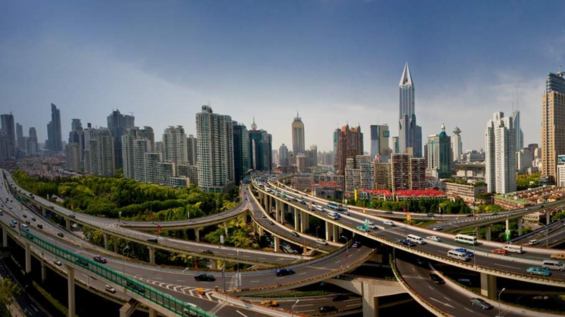 上海高速公路立交桥