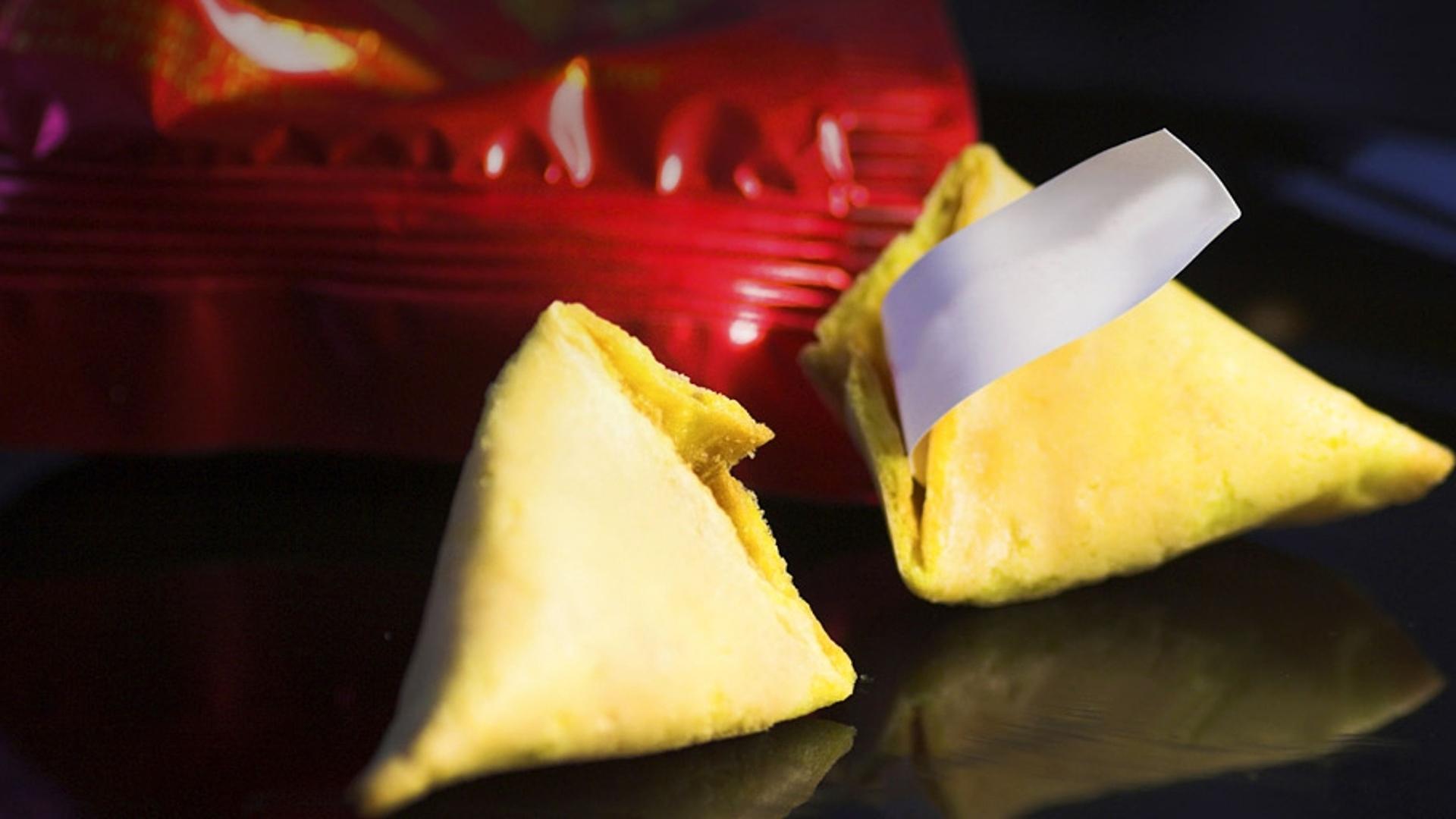 传统的中国食品幸运饺