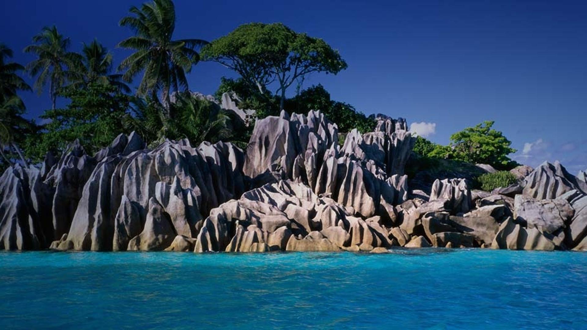 塞舌尔靠近非洲海岸的圣皮埃尔岛