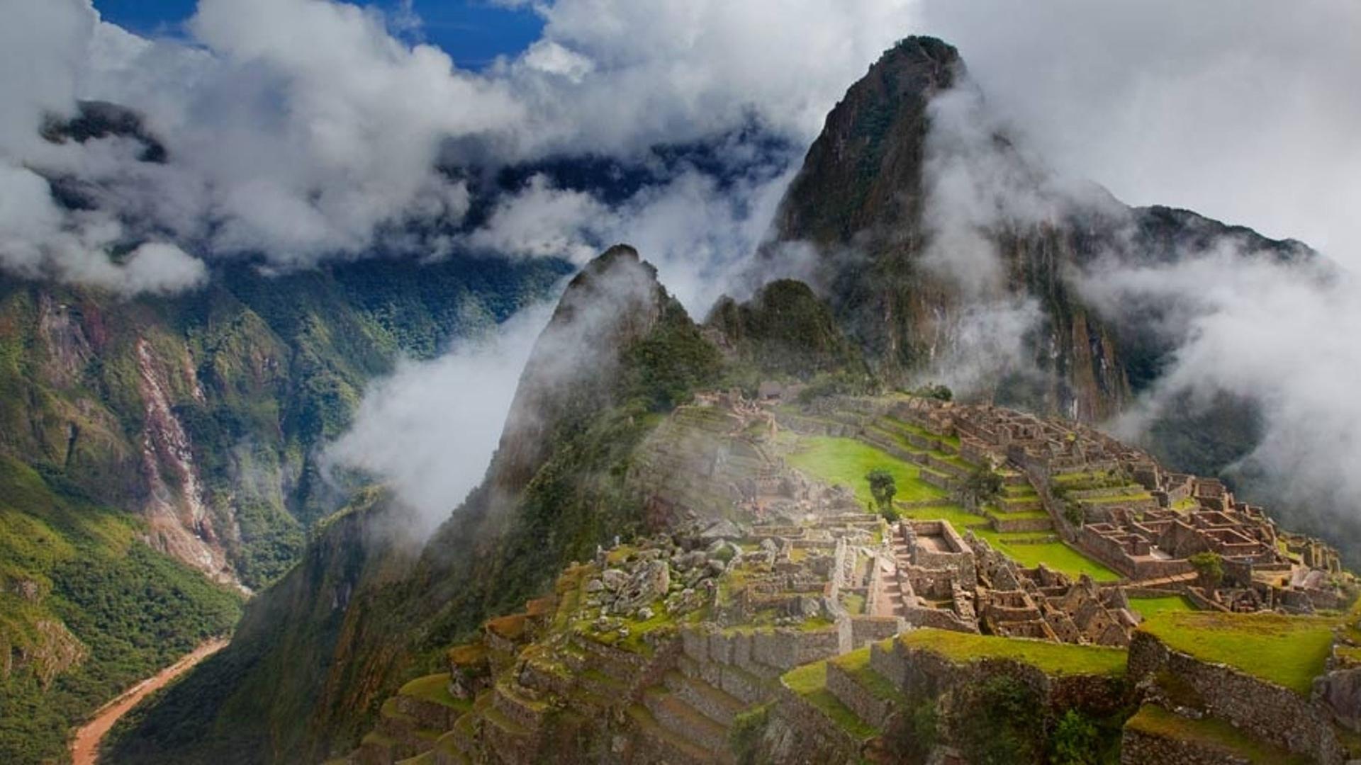 秘鲁的印加遗址马丘比丘