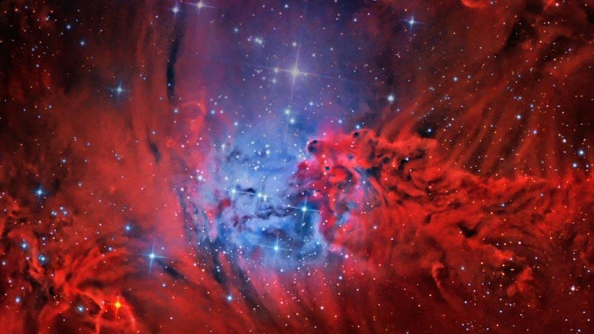 麒麟座的狐狸皮星云