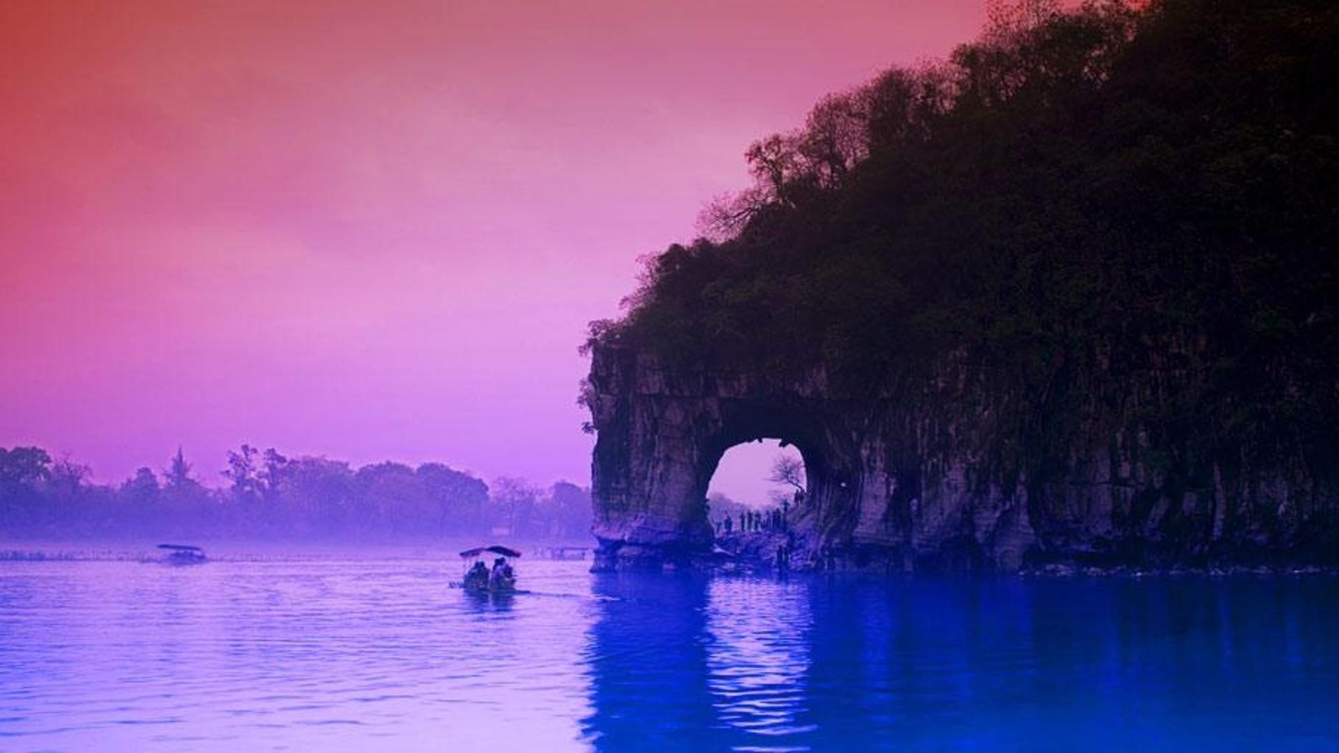 桂林漓江象鼻山