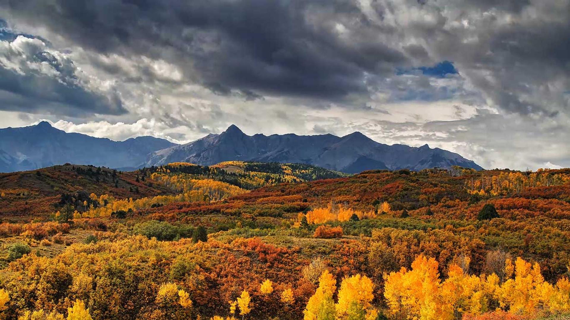 美国科罗拉多州里奇韦附近的达拉斯鸿沟