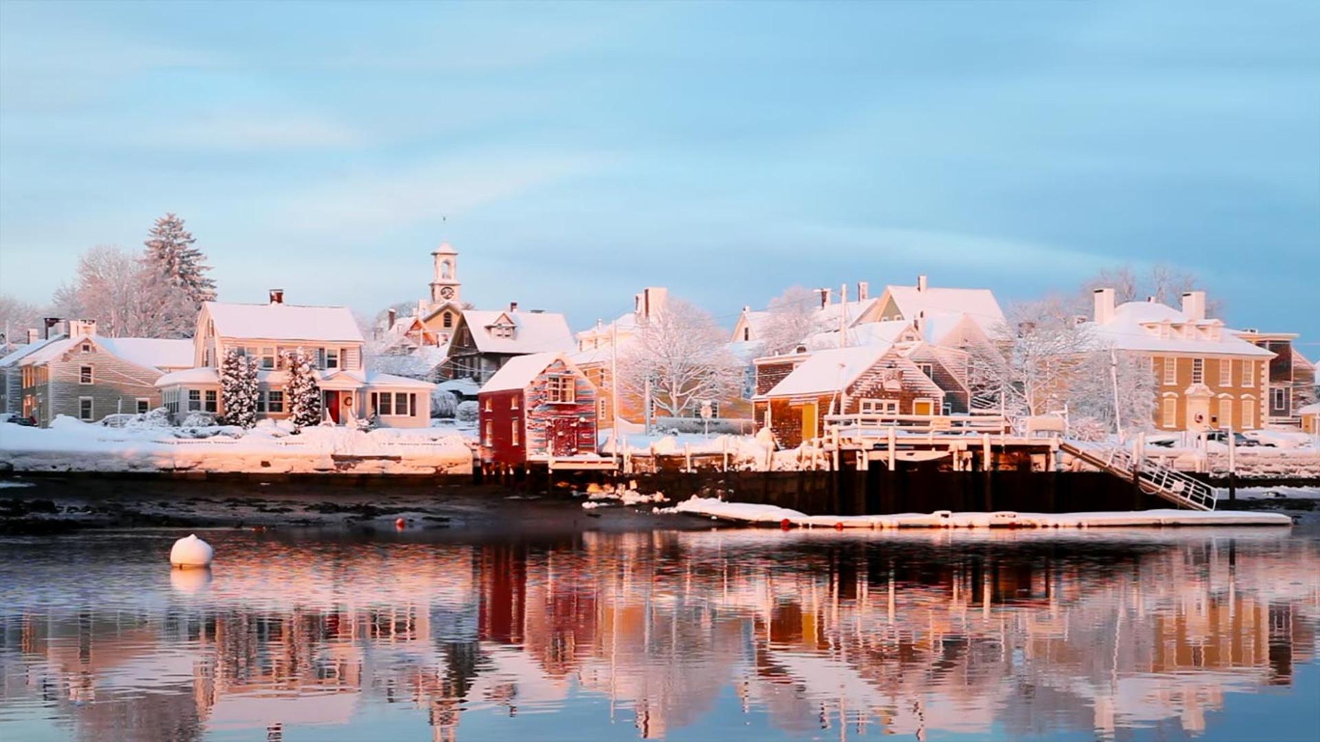 美国新罕布什尔州，皮斯卡塔夸河