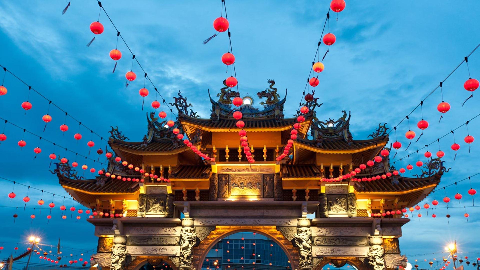 马来西亚槟城，九皇爷庙