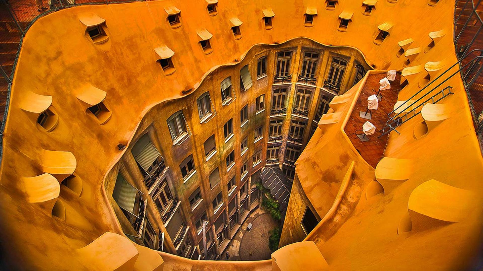 西班牙，巴塞罗那，米拉之家