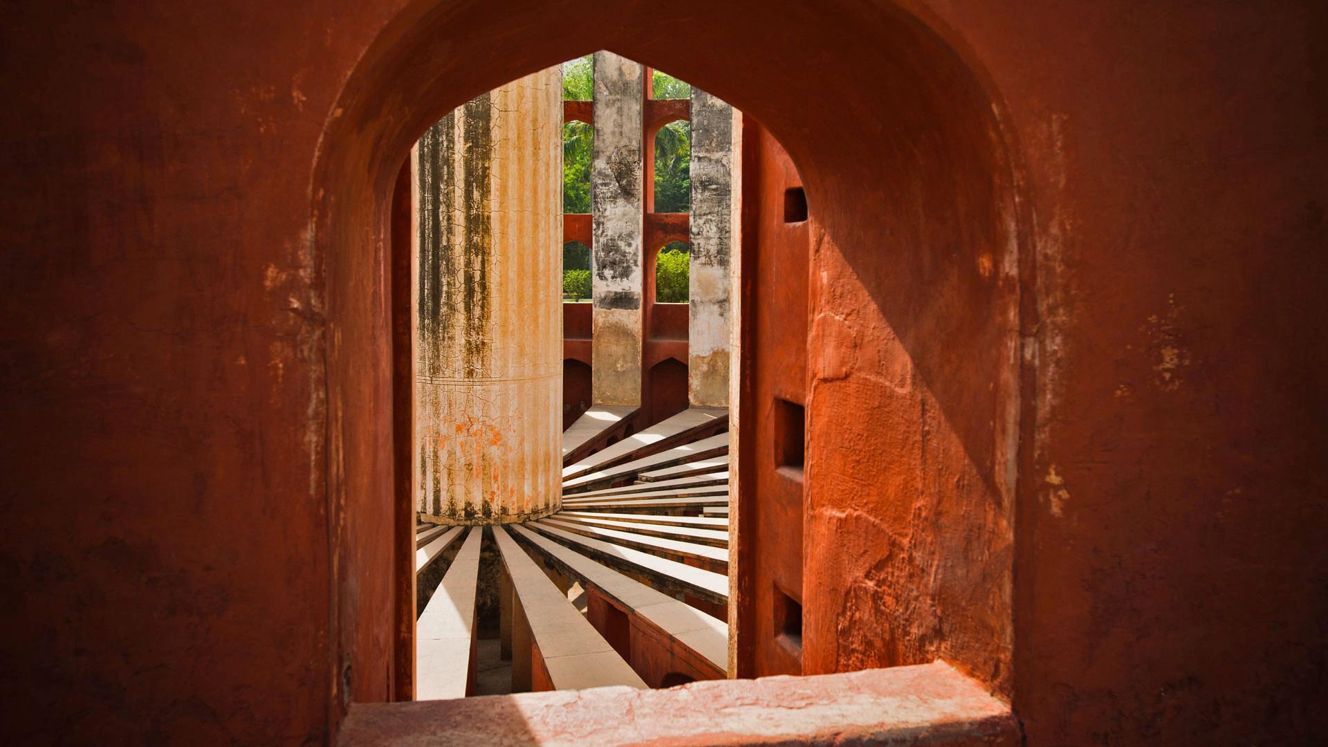 简塔·曼塔天文台建筑群的一部分，印度新德里