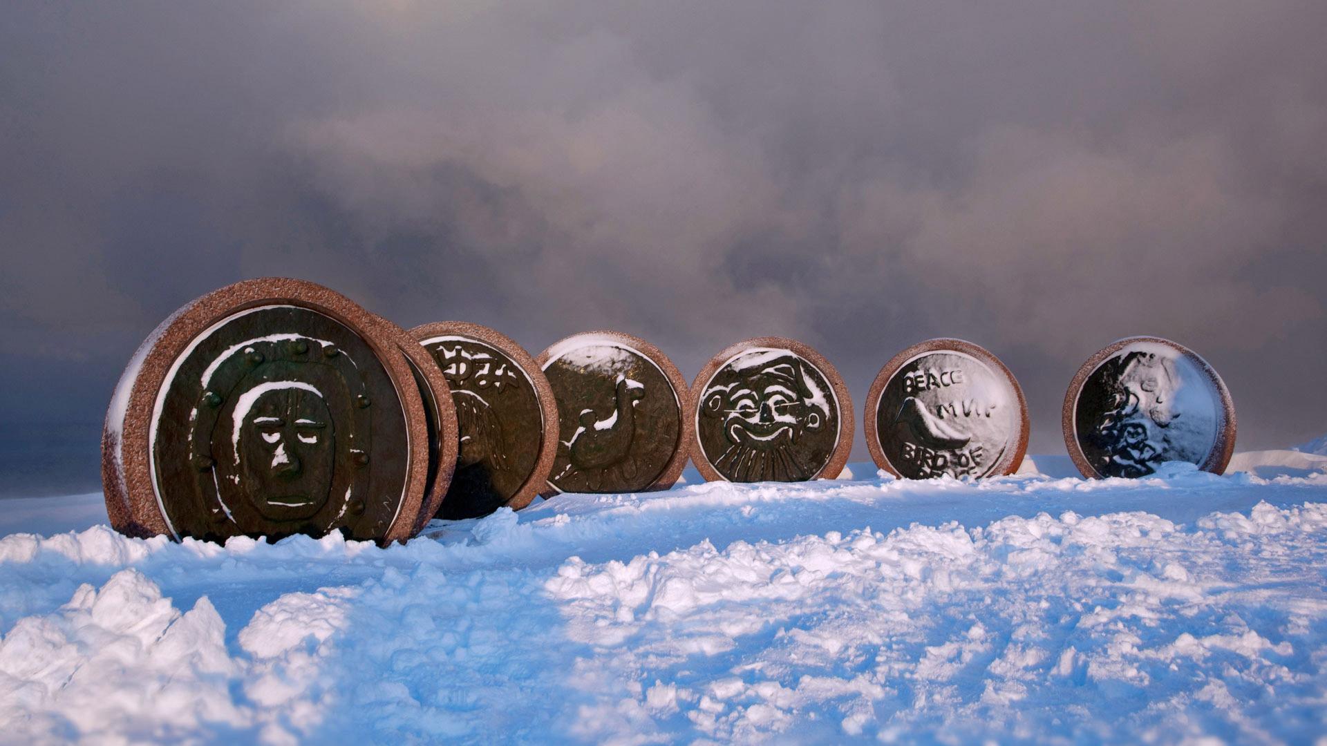 地球上的孩子纪念碑，挪威北角