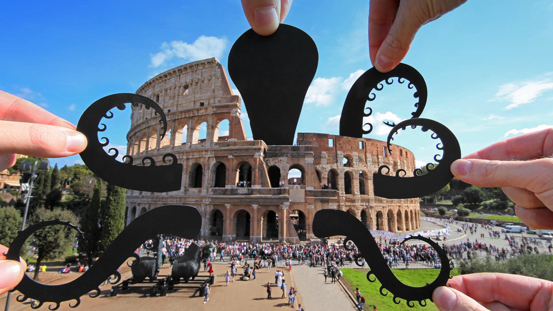 罗马斗兽场，意大利