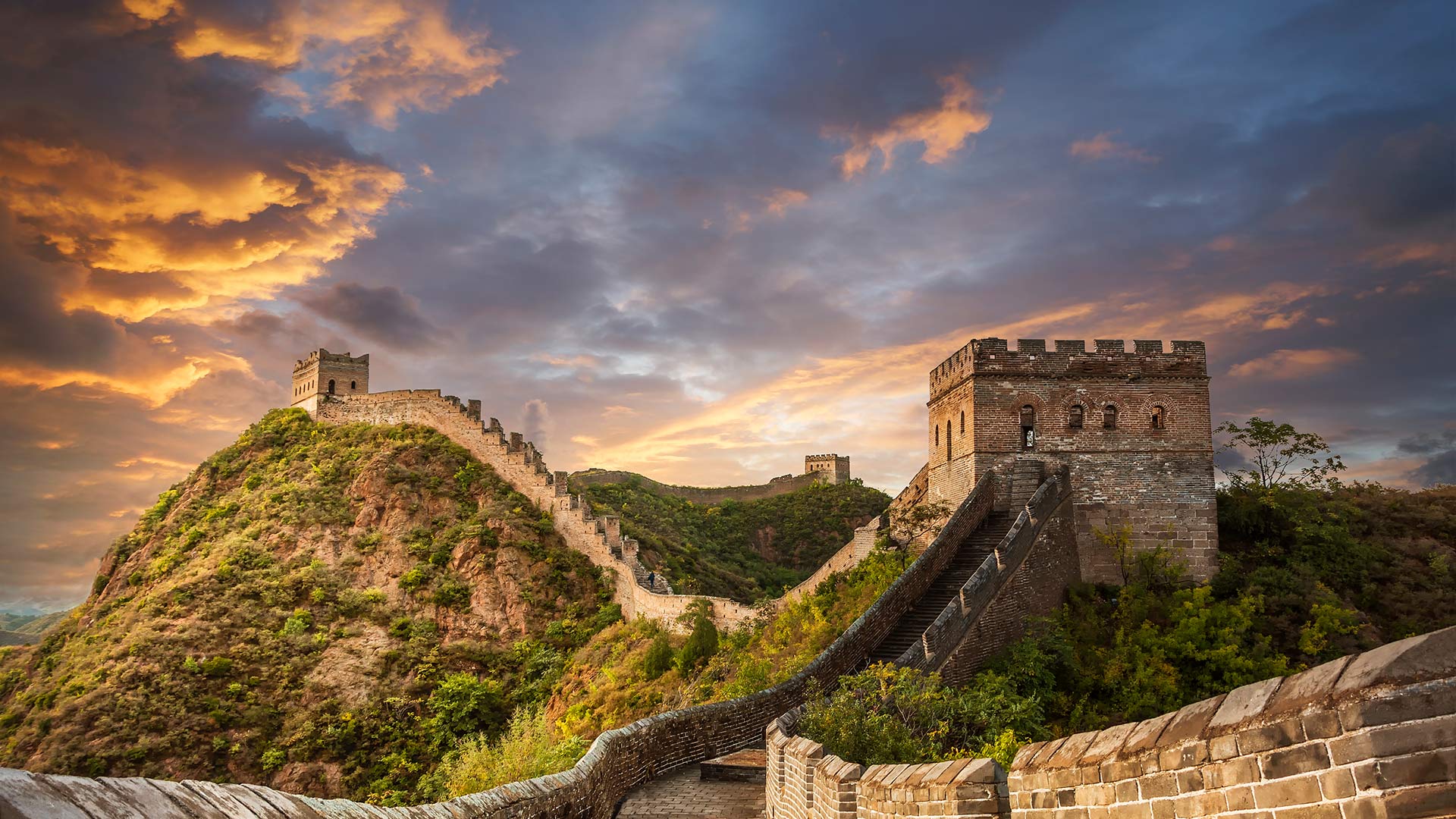 雄伟壮丽的中国长城